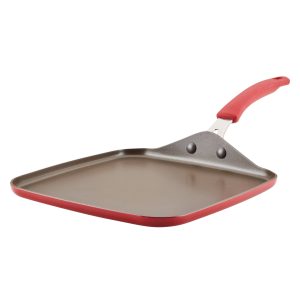 Rachel Ray 11-Inch Cook + Create Nonstick Square Griddle Pan
