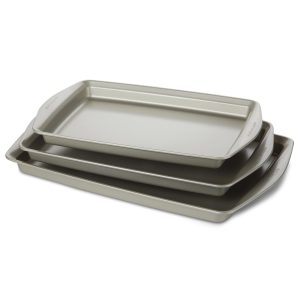 Rachel Ray 3-Piece Nonstick Jumbo Sheet Pan Set